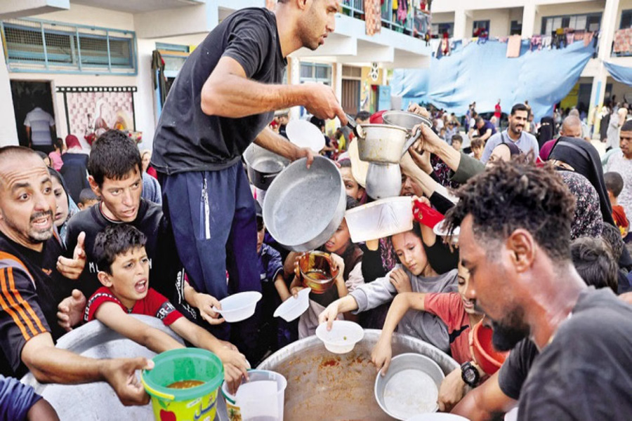 গাজায় ৩ মাসের খাদ্য মজুত: ইউএনআরডব্লিউএ