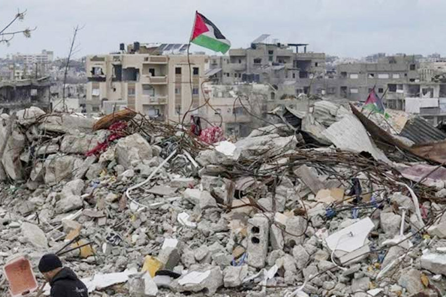 গাজায় ১ ভবনের ধ্বংসস্তূপ থেকে উদ্ধার ৪৫ মরদেহ