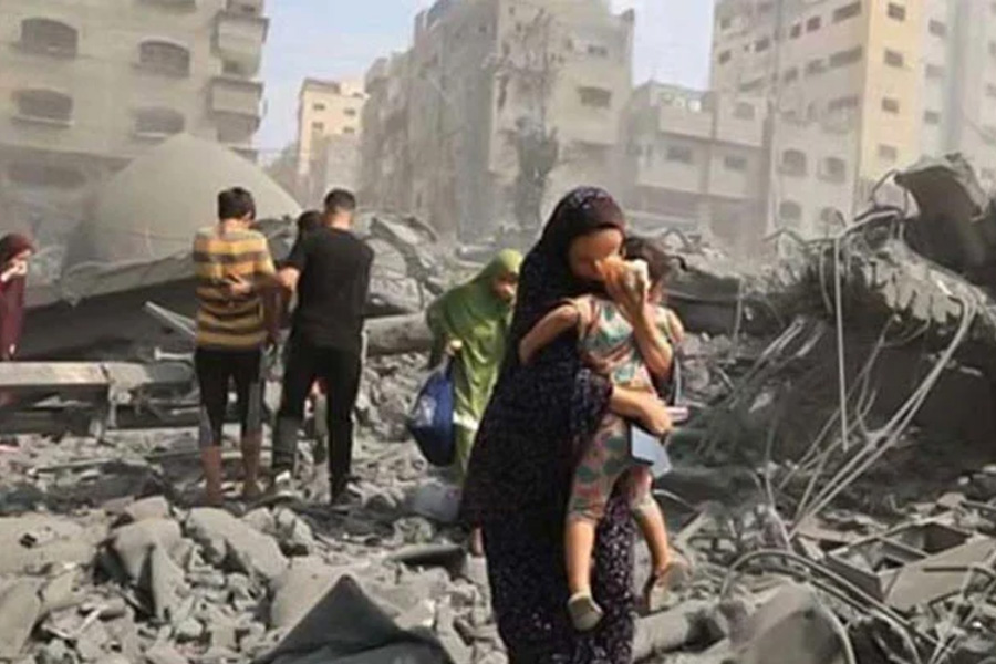 যুদ্ধবিরতি লঙ্ঘন করে গাজায় আবারও ইসরায়েলি হামলা