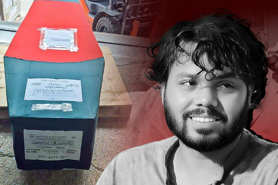 বীরের বেশে দেশে ফিরলেন শহীদ ওসমান হাদি