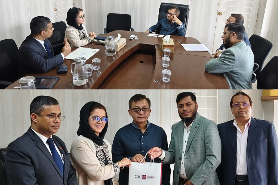 বাণিজ্য মন্ত্রীর সঙ্গে আইসিএবি প্রতিনিধিদের সাক্ষাৎ