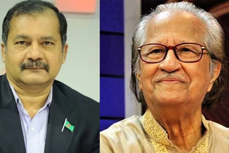 মুস্তাফা মনোয়ার-জহির উদ্দিন স্বপন। ছবি: ভিওডি বাংলা