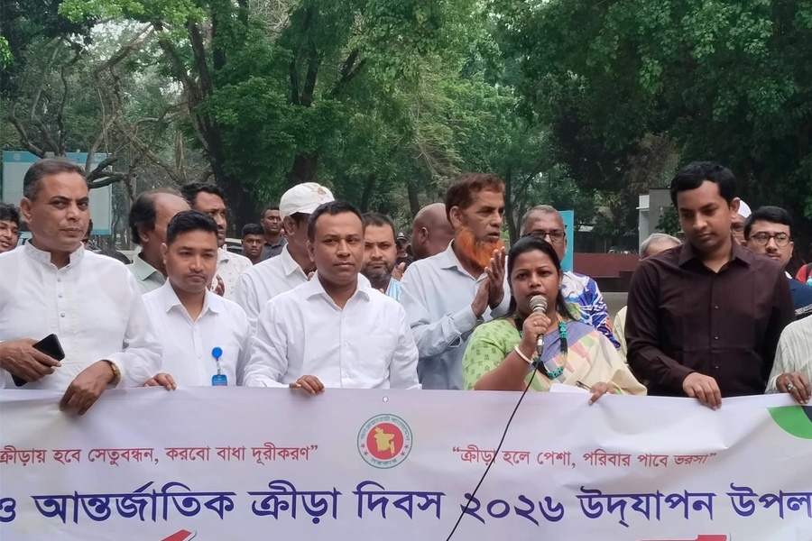 কুড়িগ্রামে চলতি বছরের জাতীয় ও আন্তর্জাতিক ক্রীড়া দিবস উদযাপন