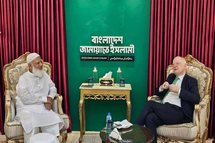 জামায়াত আমিরের সঙ্গে নবনিযুক্ত জার্মান রাষ্ট্রদূতের সৌজন্য সাক্ষাৎ