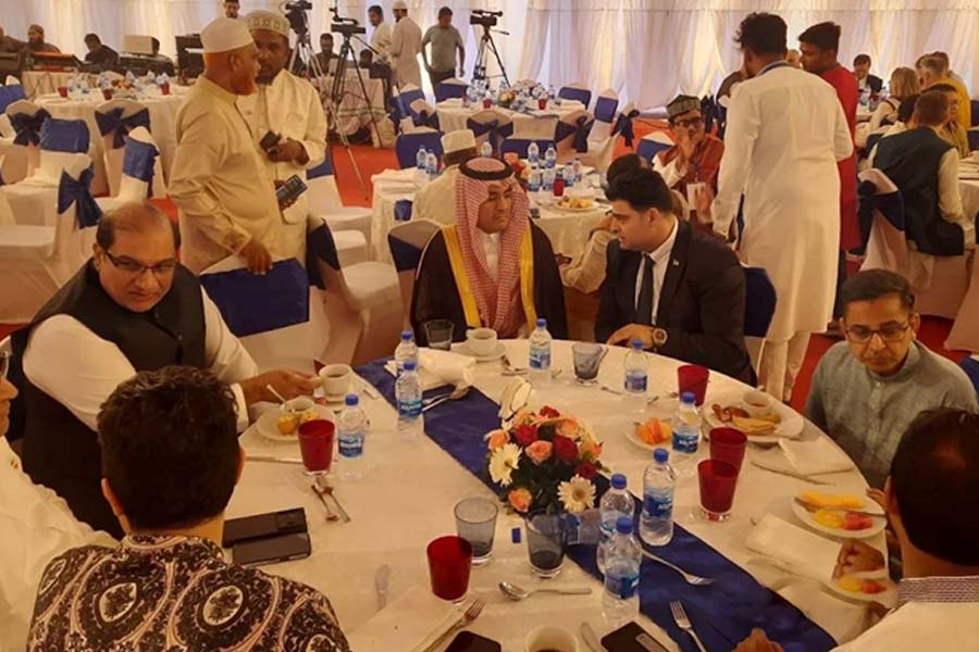 বিরোধী দলীয় নেতার টেবিলে ভারত-পাকিস্তান, যায়নি চীন-যুক্তরাষ্ট্র