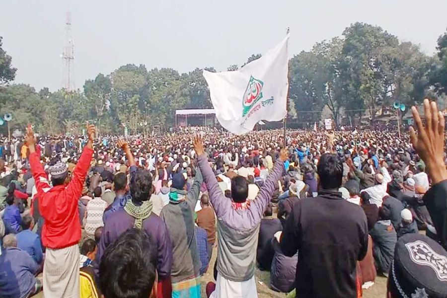 জামায়াতের ১০ দলীয় জোটের বিশাল জনসভা