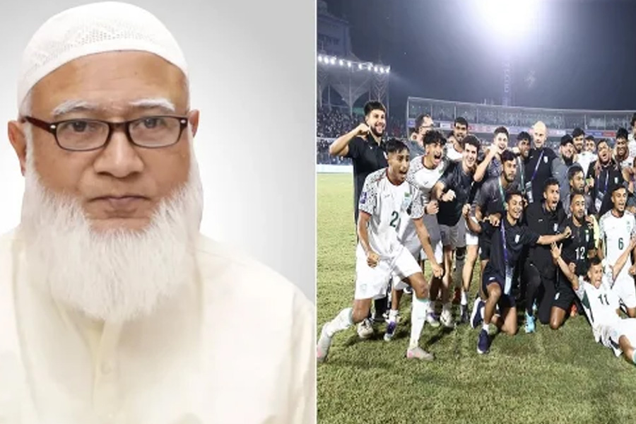 ভারতকে হারানোয় ফুটবল দলকে জামায়াত আমিরের অভিনন্দন