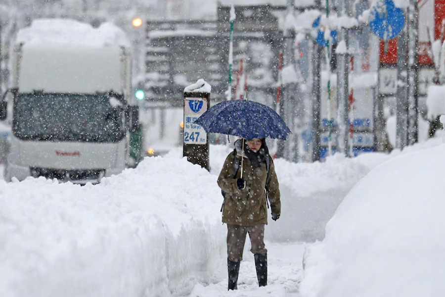 জাপানে তুষারপাতে এক্সপ্রেসওয়ে দুর্ঘটনায় নিহত ১, আহত ২৬