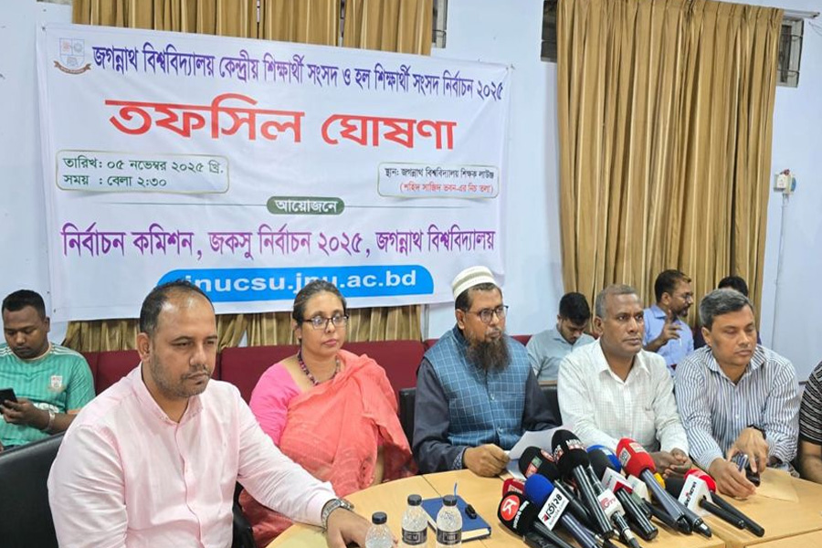 জকসু নির্বাচন ২২ ডিসেম্বর