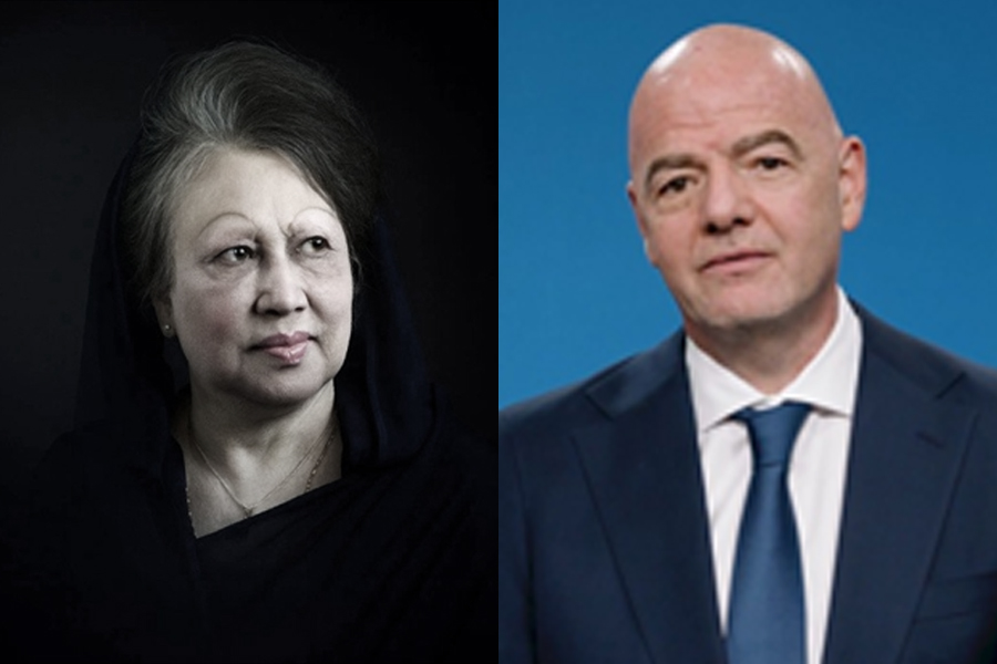 খালেদা জিয়ার মৃত্যুতে ফিফা সভাপতির শোক