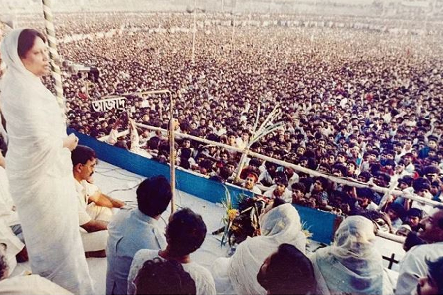 খালেদা জিয়ার তুলনা তিনি নিজেই