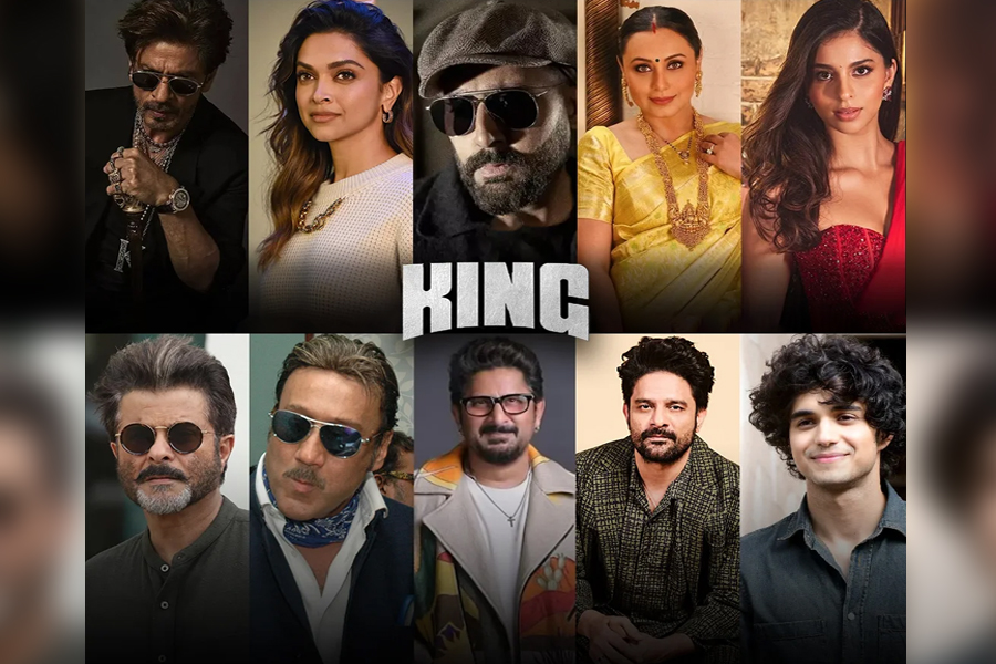 রাজকীয় আয়োজনে শাহরুখ এর ‘কিং’