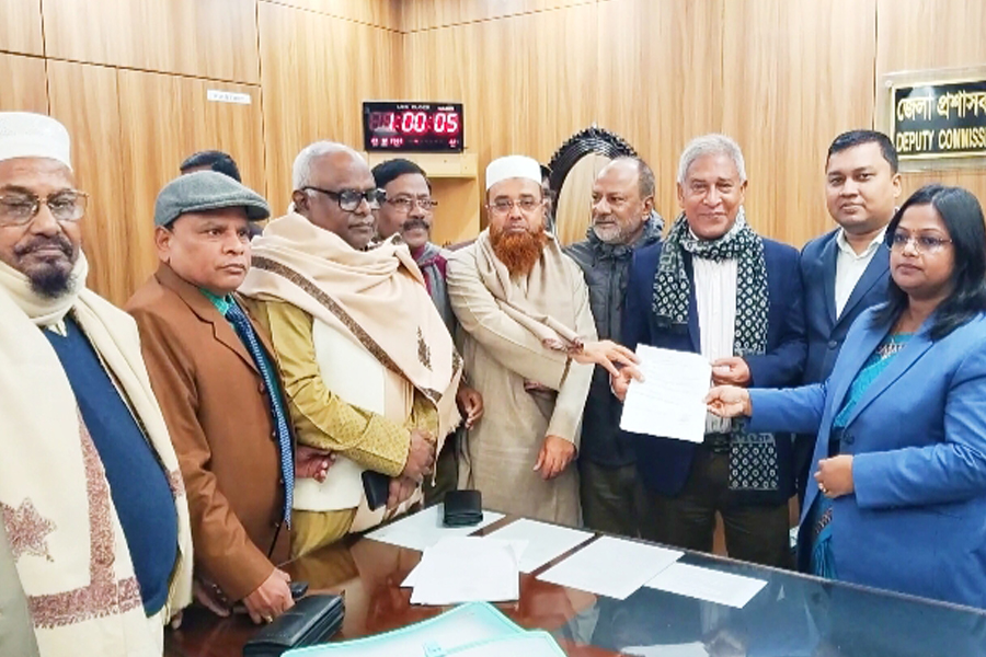 বিএনপি প্রার্থী আলহাজ্ব সোহেল হোসনাইন কায়কোবাদ'র মনোনয়নপত্র দাখিল