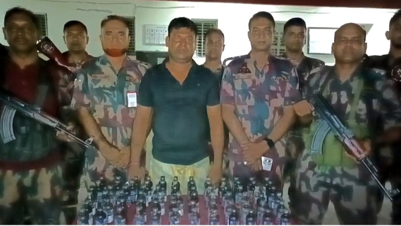 কুষ্টিয়ায় ৮ কোটি ৮৪ লক্ষ টাকার ভারতীয় মাদকদ্রব্যসহ আটক ১