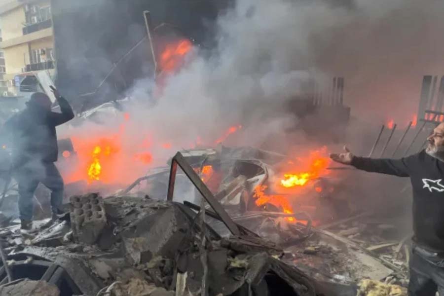 লেবাননে ১০ মিনিটে ১০০ বিমান হামলা ইসরায়েলের