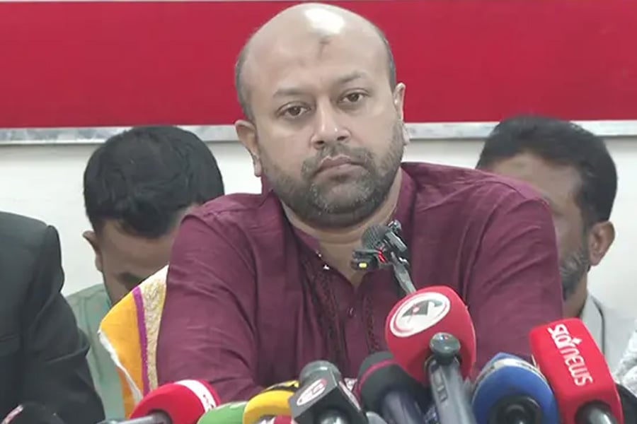 এবি পার্টির মহাসচিব ব্যারিস্টার আসাদুজ্জামান ফুয়াদ। ফাইল ছবি