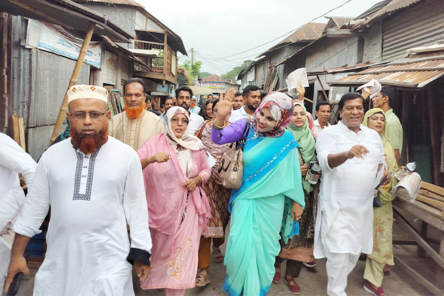 তারেক রহমানের ৩১ দফা প্রচারে হেলেন জেরিন