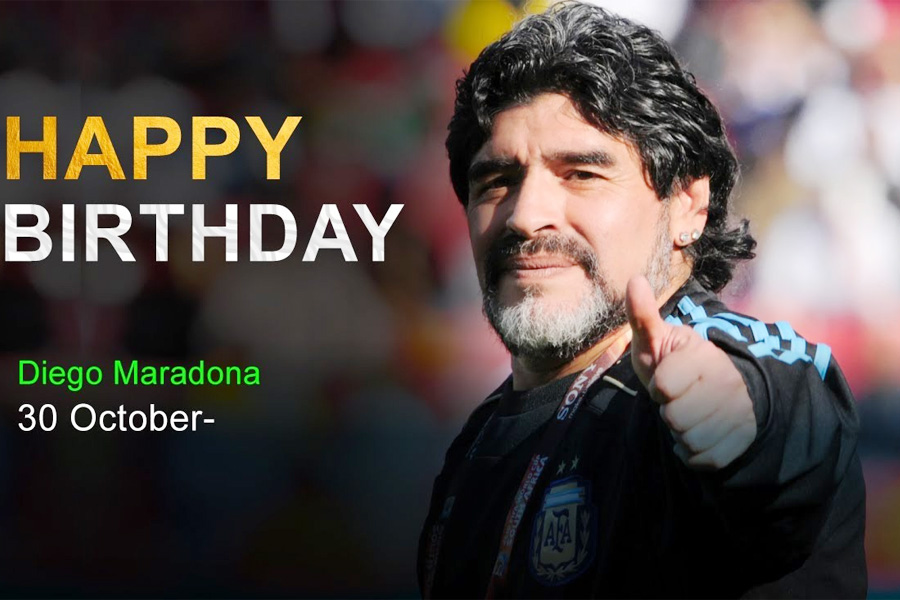 শুভ জন্মদিন ‘ফুটবল ঈশ্বর’ ম্যারাডোনা