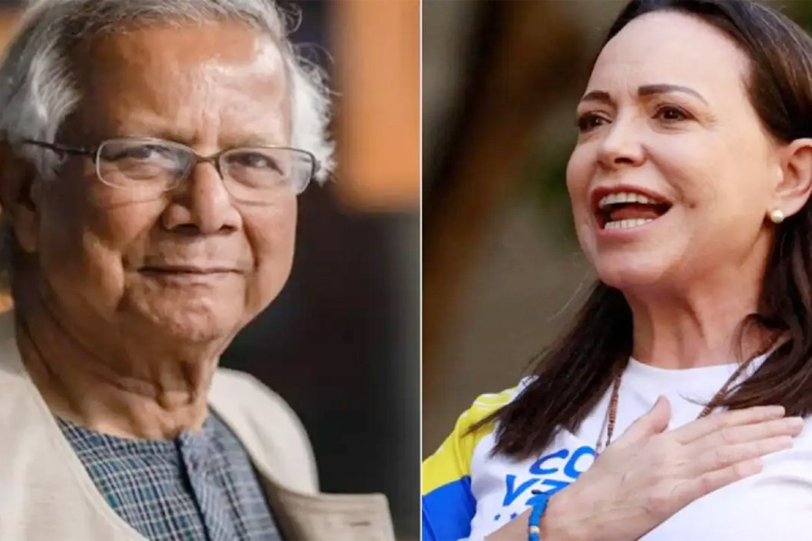 নোবেলজয়ী মারিয়া কোরিনা মাচাদোকে প্রধান উপদেষ্টার অভিনন্দন