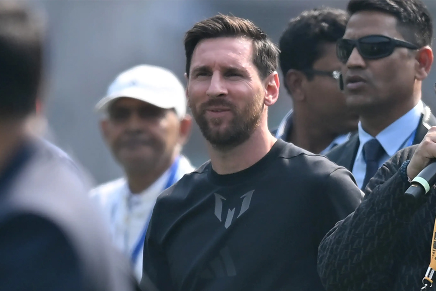 দিল্লিতে মেসি, কড়া নিরাপত্তা ও যানচলাচল নিয়ন্ত্রণ