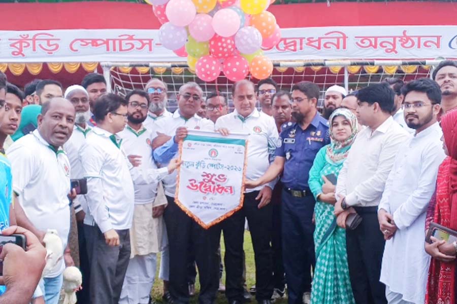 নেত্রকোণায় নতুন কুড়ি স্পোর্টস এর শুভ উদ্বোধন