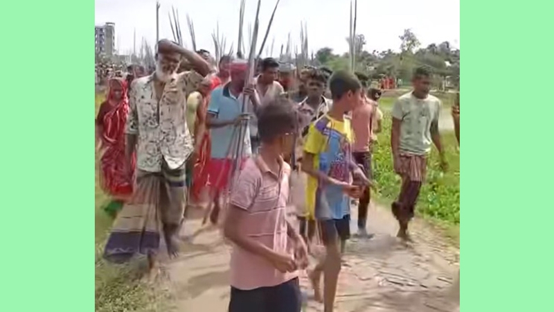 অষ্টগ্রামে বিএনপি’র দুই গ্রুপের সংঘর্ষে আহত ৩৫