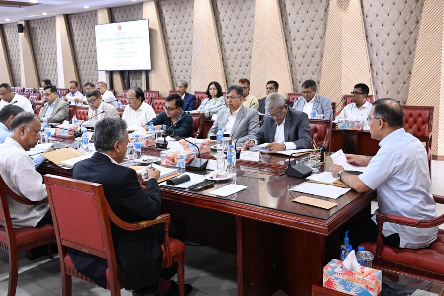 বাংলাদেশ সচিবালয়ে প্রধানমন্ত্রী তারেক রহমানের সভাপতিত্বে শুরু হয়েছে একনেকের সভা। ছবি: ভিওডি বাংলা