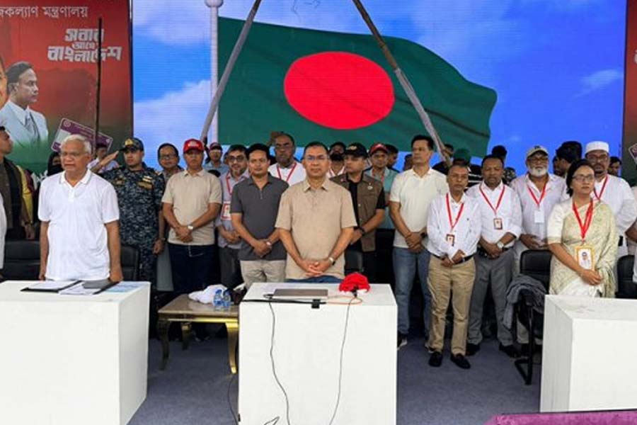 শ্রীমঙ্গলে ফ্যামিলি কার্ড কর্মসূচির উদ্বোধন করলেন প্রধানমন্ত্রী