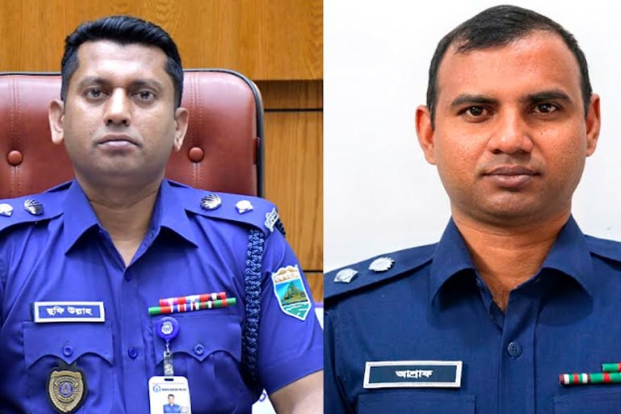 মো. ছুফি উল্লাহ (বামে) ও আবু আশ্রাফ (ডানে)। ছবি : সংগৃহীত।