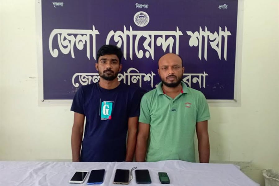 সুজন ও আরিফুল। ছবি: ভিওডি বাংলা