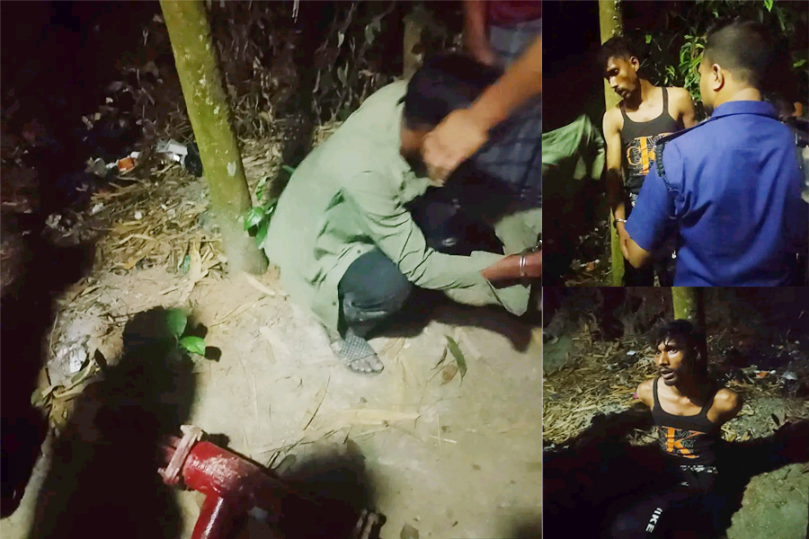 সোনাগাজীতে গভীর রাতে টিউবওয়েলসহ ৩ চোর আটক