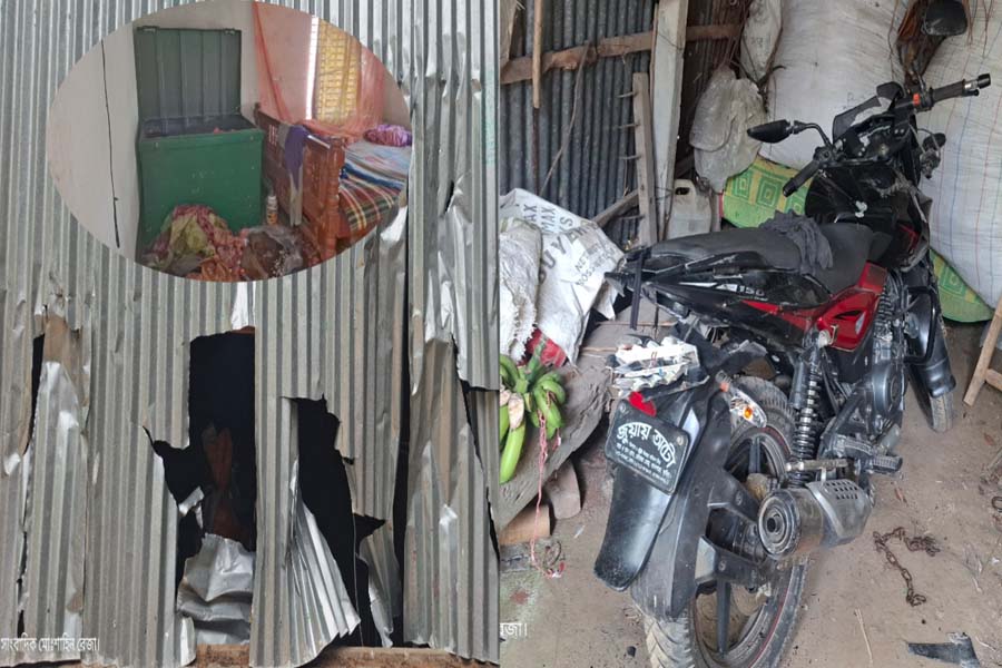 পাংশায় জমি সংক্রান্ত বিরোধে হামলা, লুটপাটের অভিযোগ