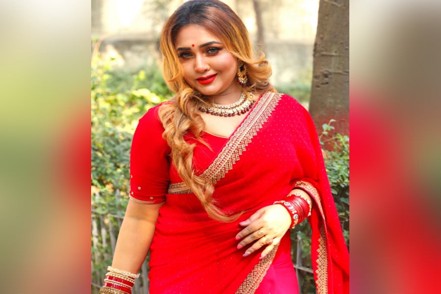 চিত্রনায়িকা রিয়ানা পারভিন পলি। ছবি: ভিওডি বাংলা