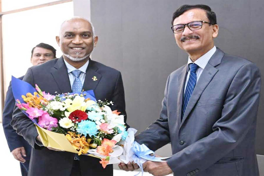 শপথ অনুষ্ঠানে অংশ নিতে ঢাকায় মালদ্বীপের প্রেসিডেন্ট