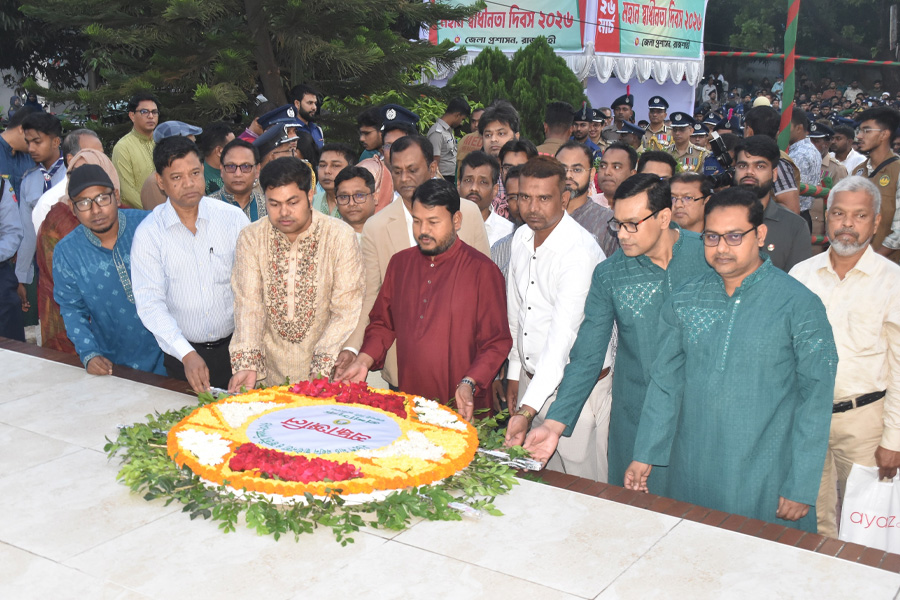 রাজশাহী সিটি কর্পোরেশনের যথাযোগ্য মর্যাদায় স্বাধীনতা দিবস উদযাপন