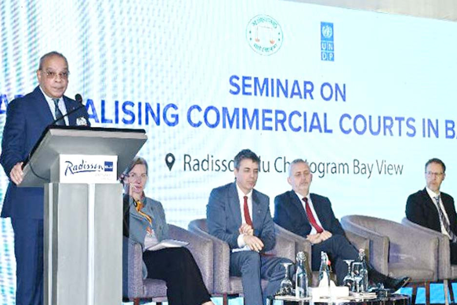 অর্থনীতিতে নতুন দিগন্ত উন্মোচন করবে বাণিজ্যিক আদালত: প্রধান বিচারপতি