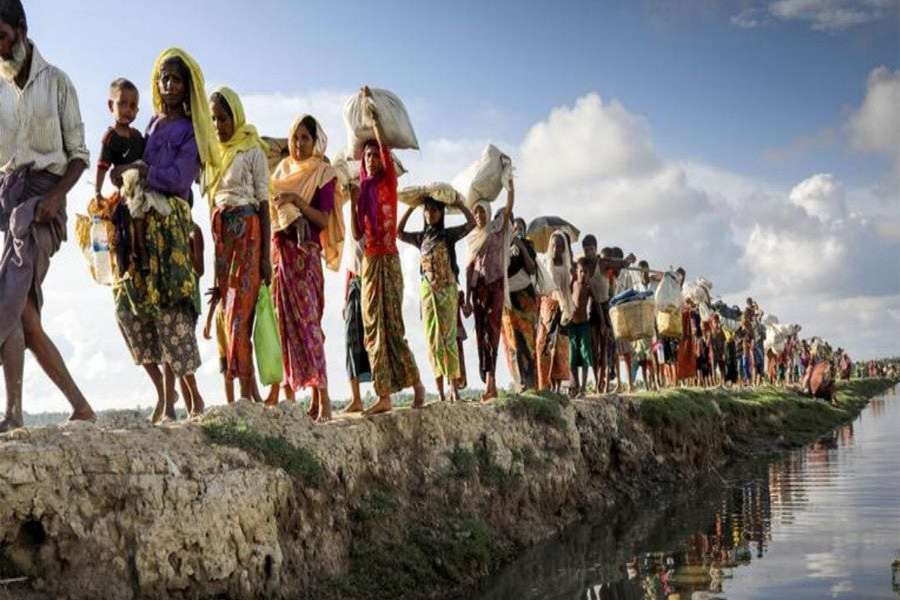 ১০ মাসে বাংলাদেশে ঢুকেছে ১ লাখ ৩৬ হাজার রোহিঙ্গা