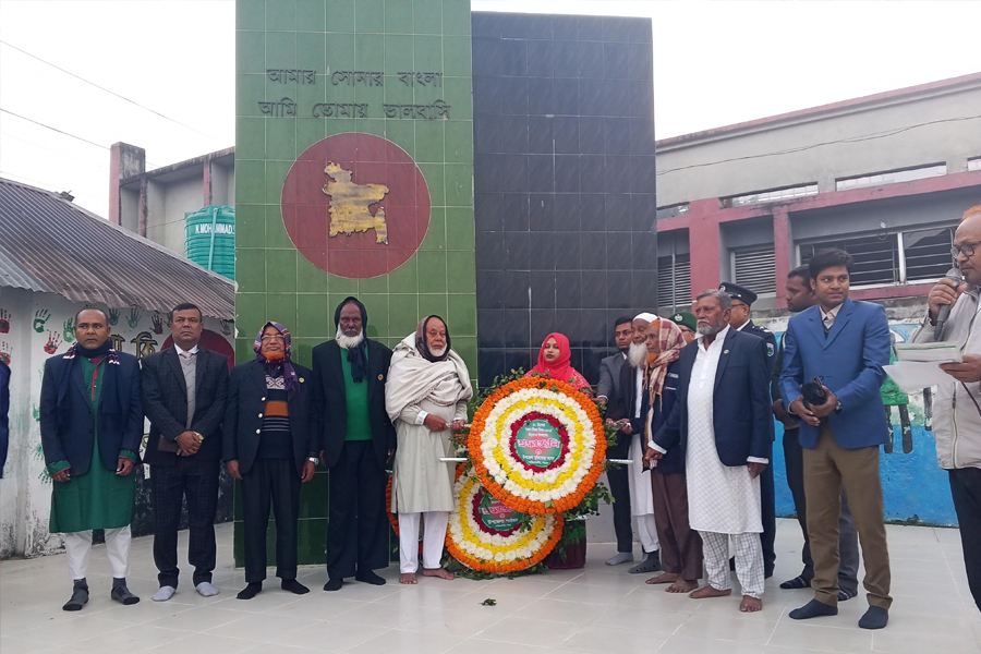 সারিয়াকান্দিতে যথাযোগ্য মর্যাদায় মহান বিজয় দিবস পালিত