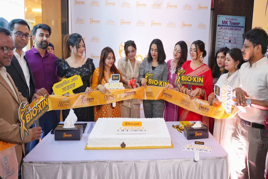সাভারে আনুষ্ঠানিক যাত্রা শুরু করলো বায়োজিন কসমেসিউটিক্যালস