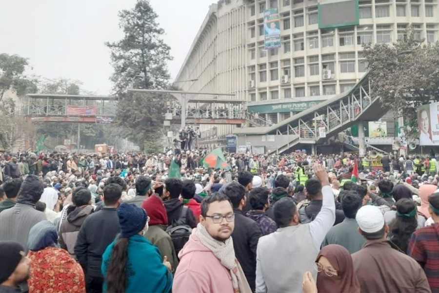 হাদি হত্যার বিচারের দাবিতে মার্চ ফর ইনসাফ অনুষ্ঠিত