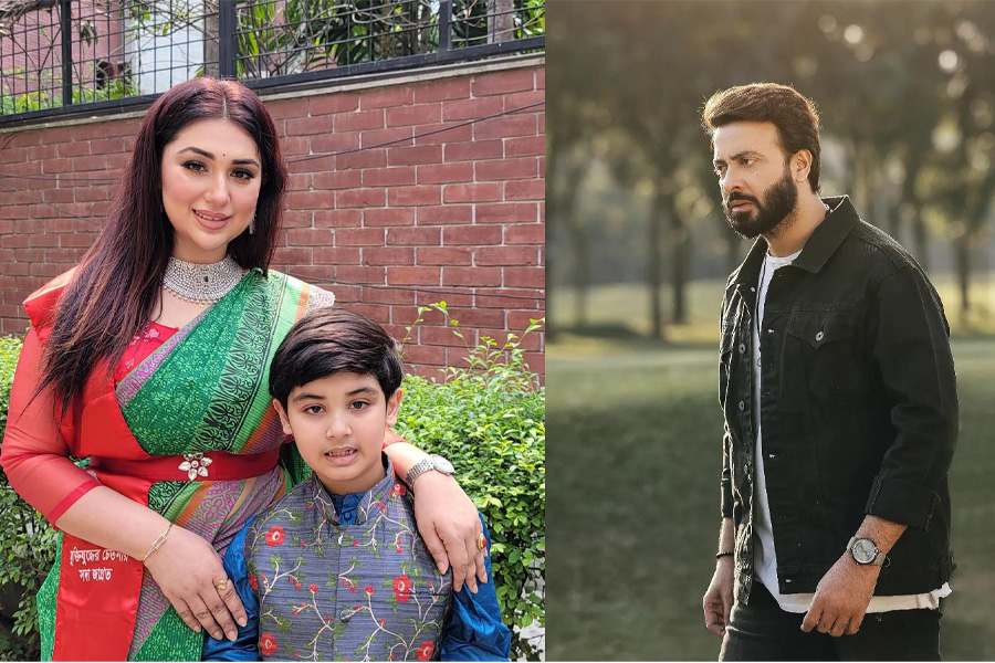 জয়কে নিয়ে অপু-শাকিব যাচ্ছেন সিঙ্গাপুরে