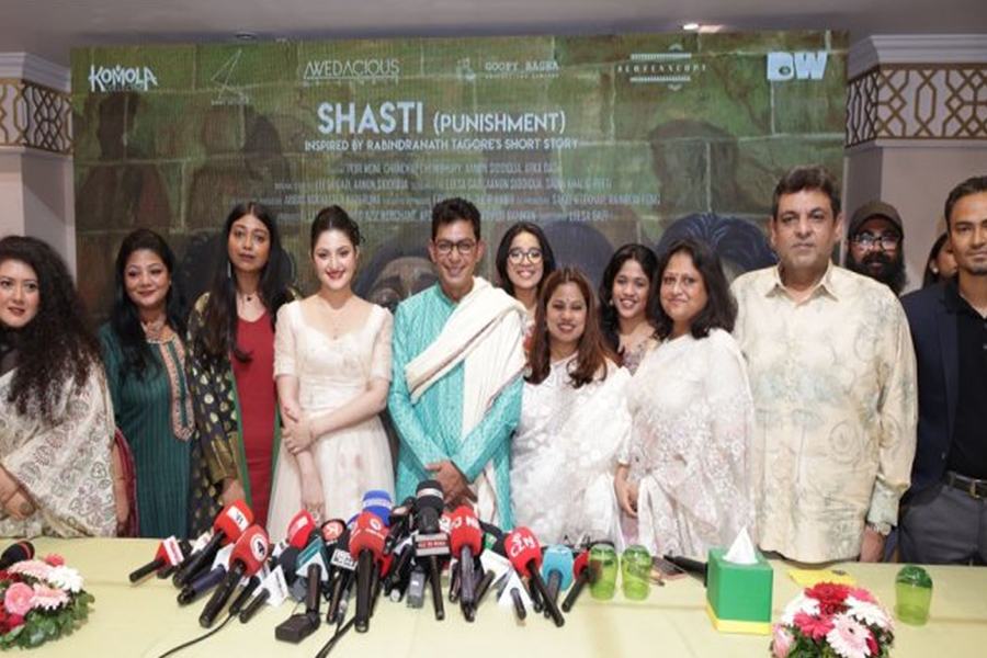 চঞ্চল-পরীমণিকে নিয়ে ‘শাস্তি’র আনুষ্ঠানিক ঘোষণা