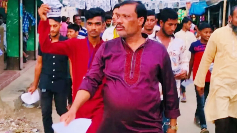 থানায় ‘জয় বাংলা’ স্লোগান, স্বেচ্ছাসেবক লীগ নেতা গ্রেপ্তার