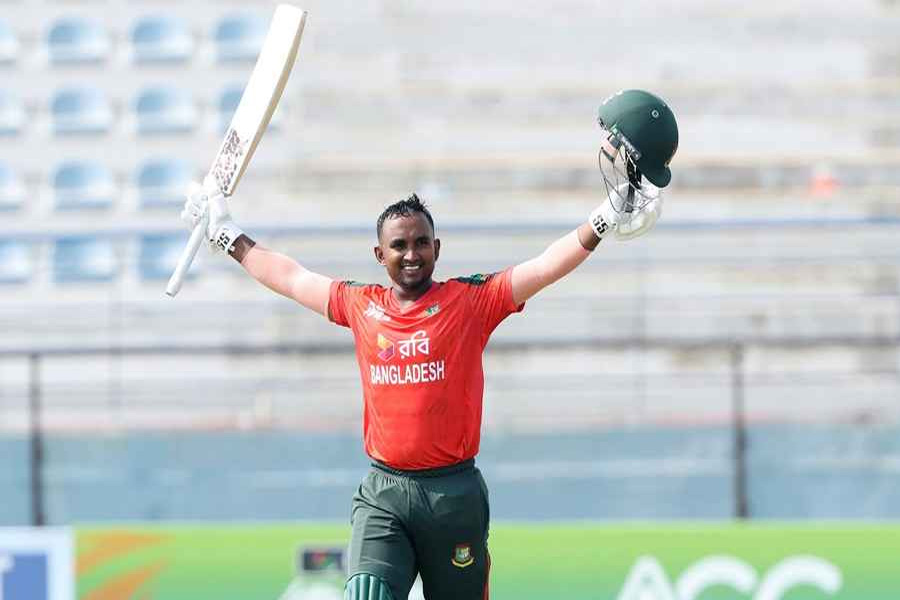 সোহানের ঝড়ো ব্যাটিংয়ে বাংলাদেশ ‘এ’ দল জয়ী
