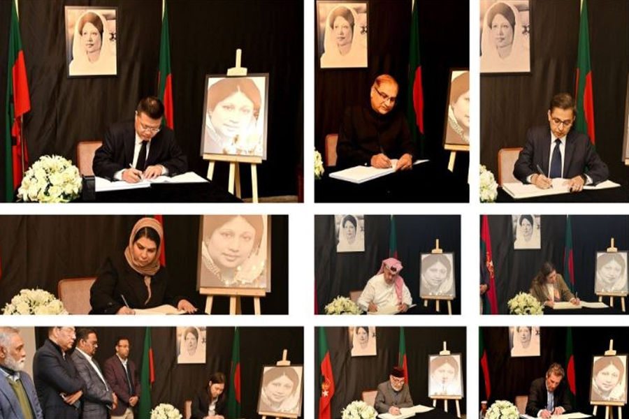 খালেদা জিয়ার মৃত্যুতে শোক জানিয়ে কূটনীতিকদের স্বাক্ষর