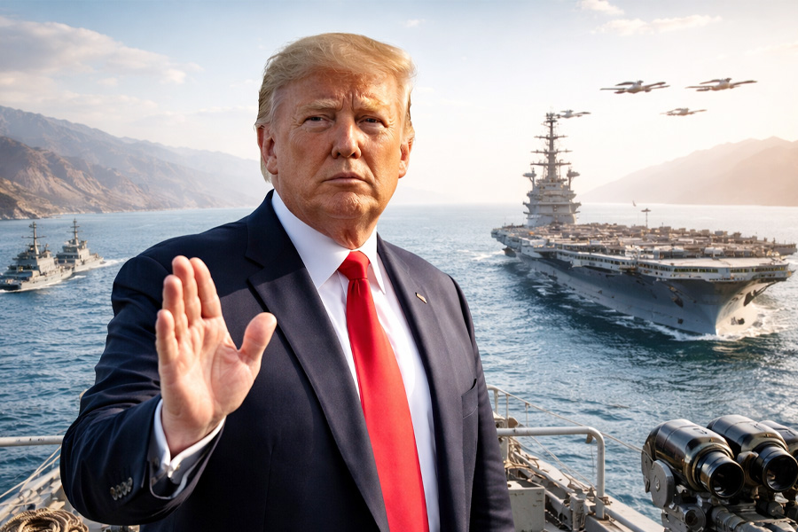 হরমুজ খুলে না দিয়েই যুদ্ধ শেষের ভাবনা ট্রাম্পের