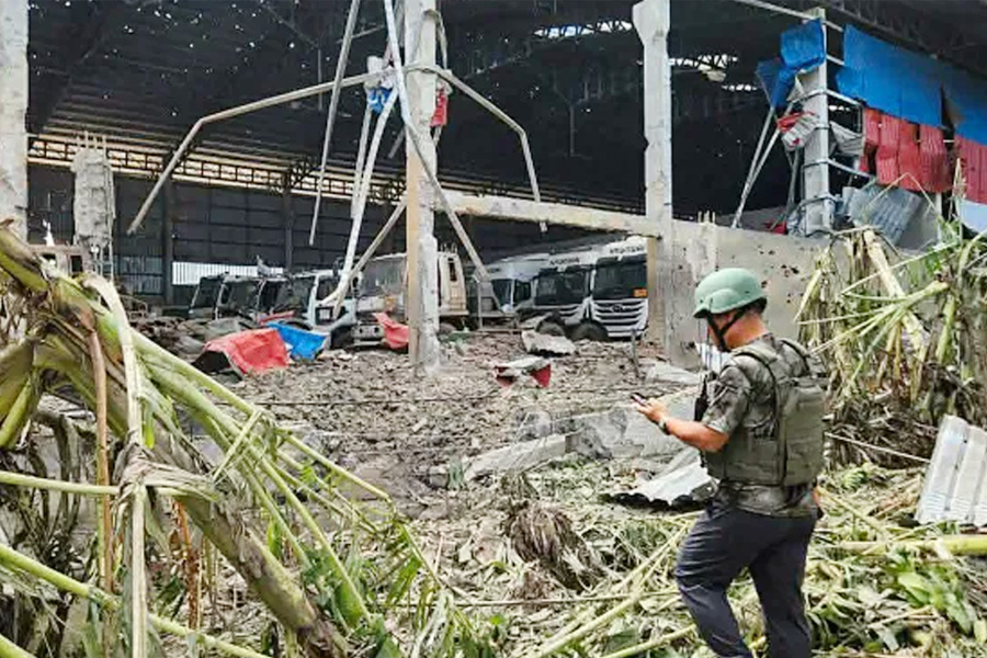 থাইল্যান্ড-কম্বোডিয়া সীমান্তে আবারও সংঘর্ষ