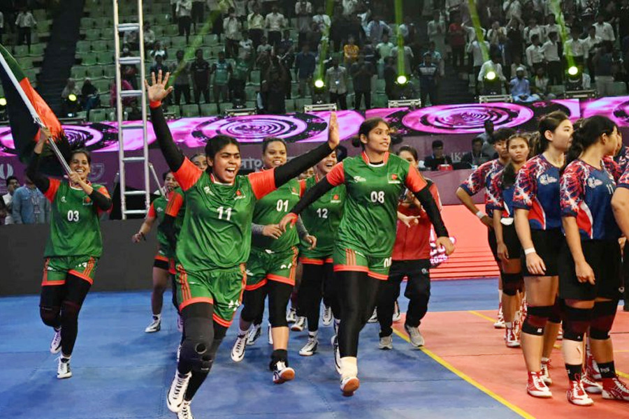 থাইল্যান্ডকে হারিয়ে নারী কাবাডি বিশ্বকাপে প্রথম পদক নিশ্চিত বাংলাদেশের