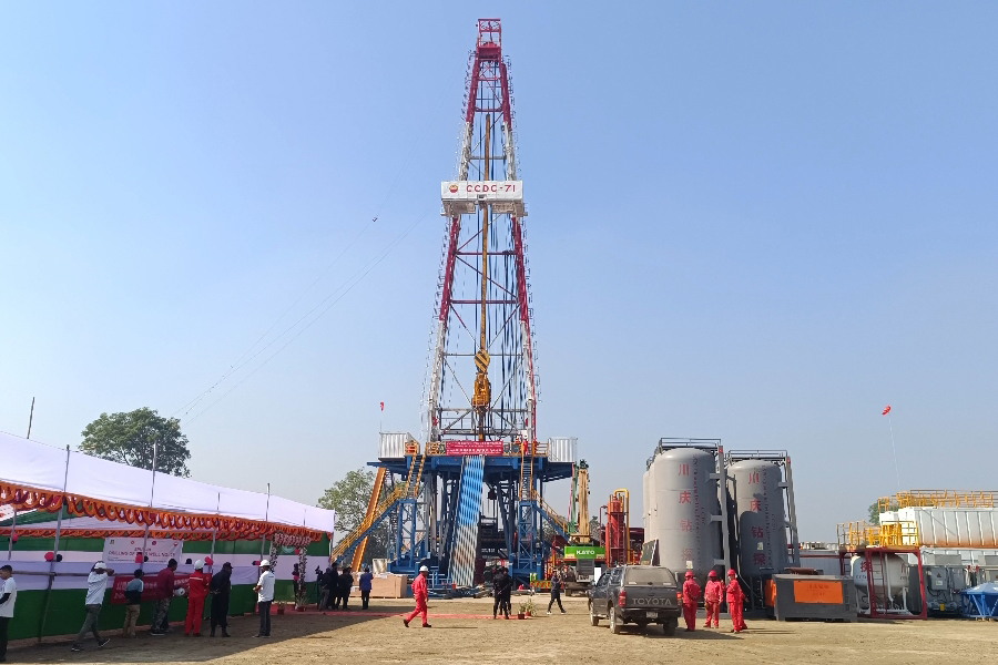 নতুন গ্যাসকূপ খনন কাজ শুরু