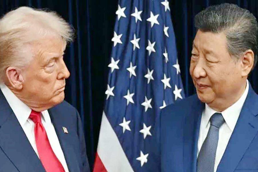 বুসানে ট্রাম্প-জিনপিং বৈঠক শুরু